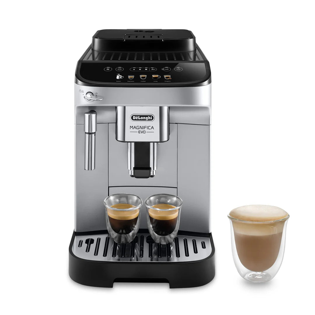 De'Longhi Magnifica Evo Fully Automatic Espresso Machine, Silver Black, ECAM290.31.SB