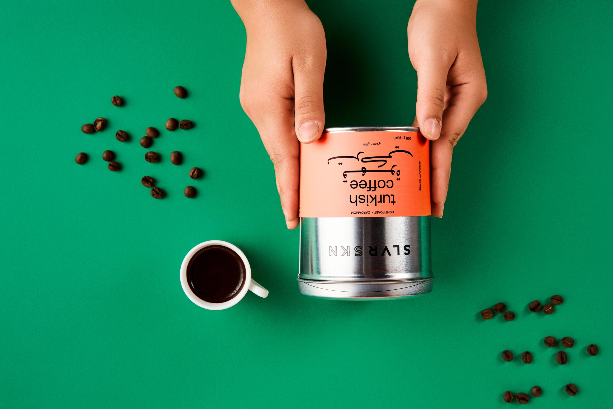 Light Roast Cardamom Turkish Coffee